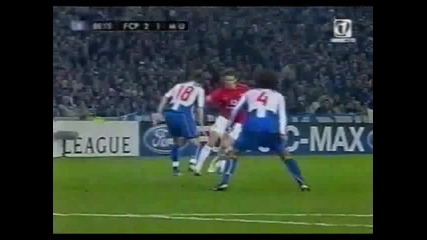 Кристиано Роналдо срещу Порто - Шл сезон 2003/2004 