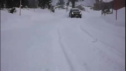 Мерцедес Gl 450 4matic на сняг 