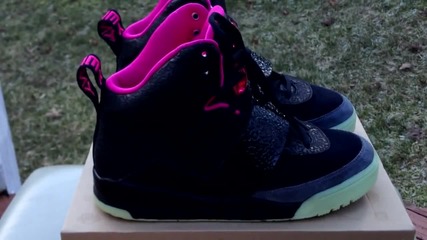 Преглед на Оригинални Маратонки - Nike Air Yeezy 1 Black Pink Blinks