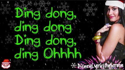Demi Lovato - Wonderful Christmas Time (lyrics On Screen) - Hd