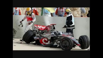 F1 crash 