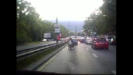 Taka se kara motor v zadrustvane