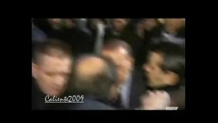 Момента на нападението срещу Berlusconi 