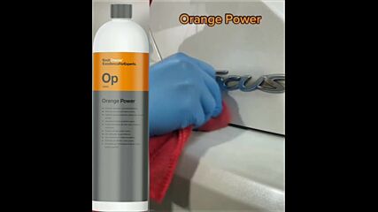 Koch Chemie - Orange Power - мощен препарат за бързо премахване на упорити петна