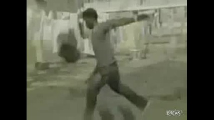 Playing Hacky Sack With Tv Set