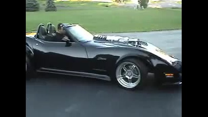 1200 Bhp Twin supercharged 1974 Chevy Corvette