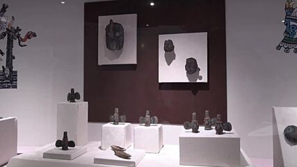 Изложба показва предмети, използвани в религиозните ритуали на ацтеките (ВИДЕО)