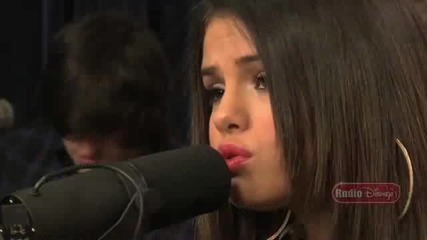 Selena Gomez & The Scene - Who Says - Live Acoustic Performance - Radio Disney