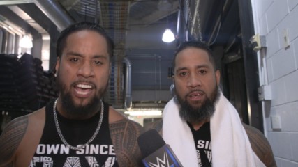 The Usos dedicate their win to Roman Reigns: WWE.com Exclusive, Oct. 23, 2018