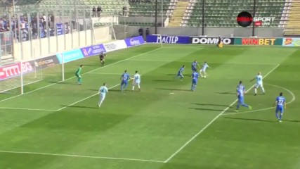 Дунав - Левски 2:1 /първо полувреме/
