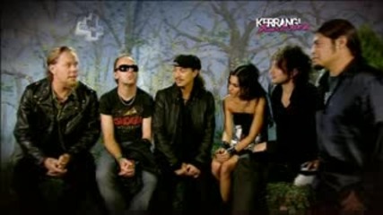 MetallicA - Kerrang Awards 2008