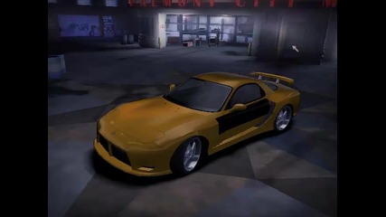 Nfs Carbon tuning [mazda rx-7]