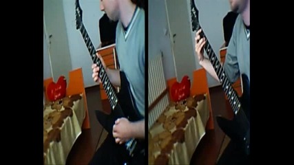 Death - Crystal Mountain cover with 2 guitars