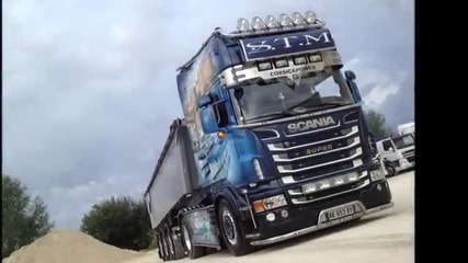 Scania R620 V8 S.t.m France Special paint Extrior (hd)
