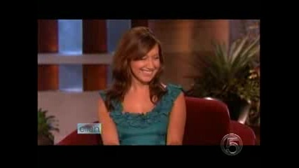 Ashley Tisdale On Ellen Show