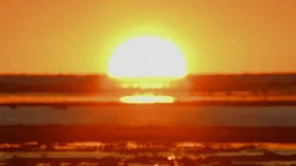 the Sun rising