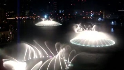 The Dubai Fountain - Time to Say Goodbye High Quality by Andrea Bocelli & Sarah Brightman