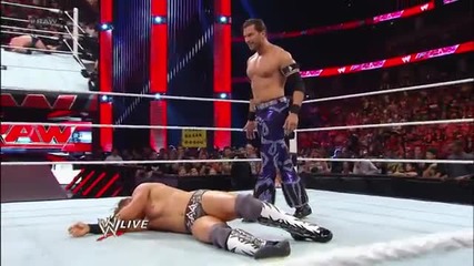 The Miz vs. Wade Barrett: Raw, August 19, 2013