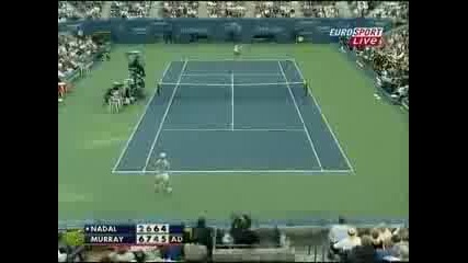 Анди Мъри победи Рафа Надал и е на финал - Us Open 2008