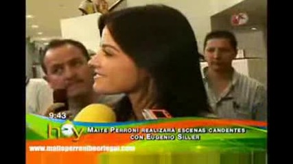 Maite Perroni parte a Chipas para grabar Mi Pecado