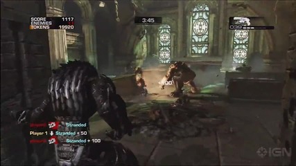 Gears of War 3 Gameplay Beast Mode - E3 2010 Hd 