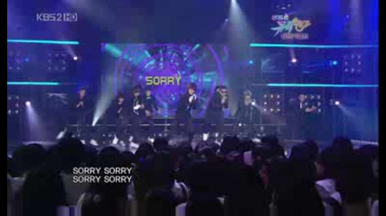 Super Junior - Its You + Sorry Sorry [kbs Music Bank 090626]