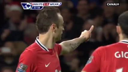 Manchester United 5-0 Wigan Athletic