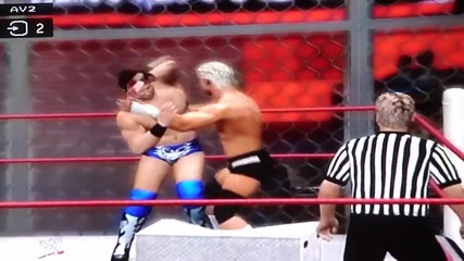 Wwe '12 The Miz vs Dilph Zigler Hell In A Cell match For Us Title