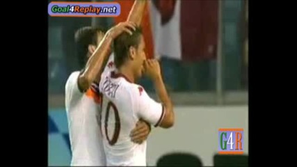 Gent 0:2 Roma Goal na Francesco Totti