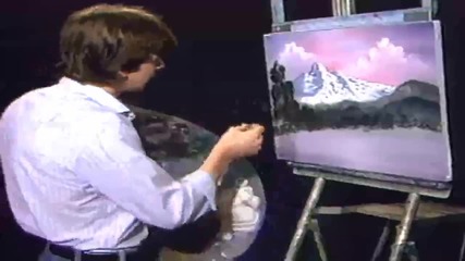 S08 Радостта на живописта с Bob Ross E11 - планинска верига ღобучение в рисуване, живописღ