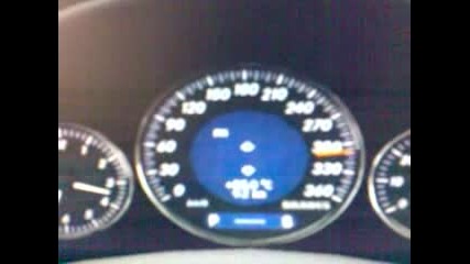 Mercedes 63 Cls Brabus 0 - 310 Km