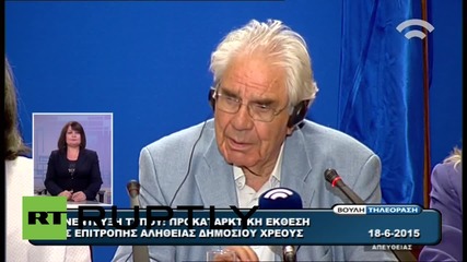 Greece: Imposed debt "illegal, illegitimate & odious" - Hellenic Parliament President