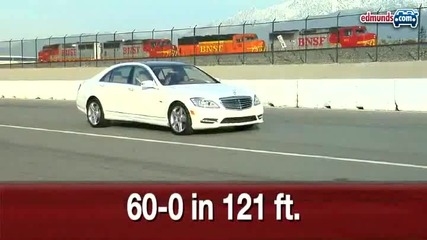 2010 Mercedes S400 Hybrid Track Video 