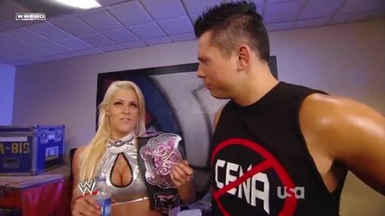 06 08 09 The Miz & Maryse Backstage 