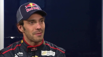 F1 2012 - Toro Rosso Str7 launch - Interview Jean-eric Vergne