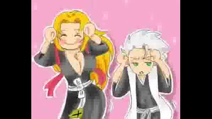 Matsumoto & Hitsugaya Caramelldansen 