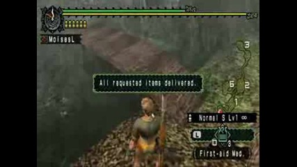 Monster Hunter Freedom - Basics Searching for Items