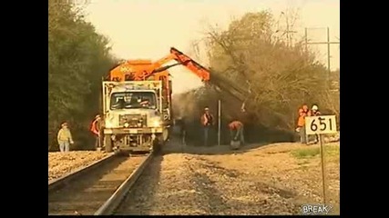 Stupid 911 Call as Train Hits Ferrari 