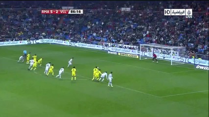 Real Madrid 6 - 2 Villarreal - Xabi Alonso Penalty Hd 