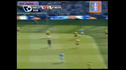 Manchester City - West Bromwich Albion 1 - 0 (4 - 2,  19 4 2009).flv