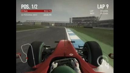 F1 2010 gameplay by me 