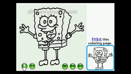 Как Да Нарисувате Spongebob