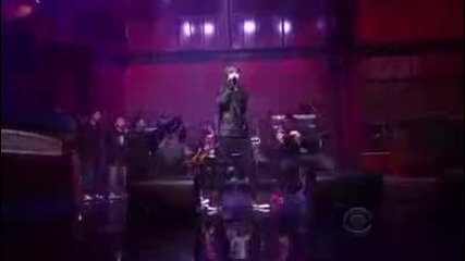 Justin Bieber - Baby (david Letterman Live) 