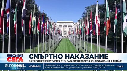В Сингапур екзекутираха мъж заради заговор за контрабанда на канабис