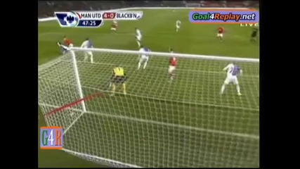 Manchester Utd - Blackburn 4 - 0 (7 - 1, 27 11 2010) 