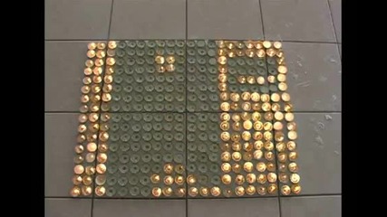 Stop - motion avec des bougies