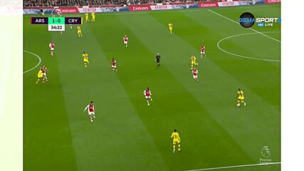 Арсенал - Кристъл Палас 1:0 /първо полувреме/