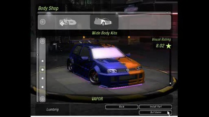 Nfs Underground 2 My Golf Gti