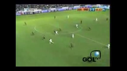 Osasuna - Real Madrid 0:3 Van Nistelrooy