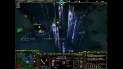 Nevermore Gameplay (dota) By:n0wh3r3